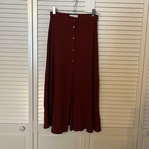 Urban outfitters button down skirt